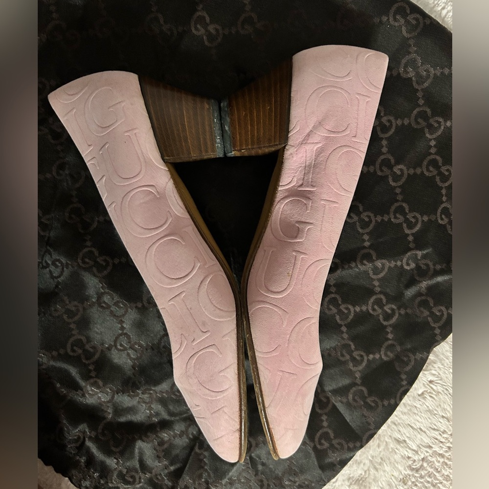 ๐ Gucci Pink Velvet GG Embossed - Picture 5 of 6